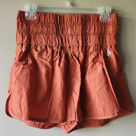 FP Movement by Free People Pants - FP Movement Size Large The Way Home Rust Orange Running Shorts